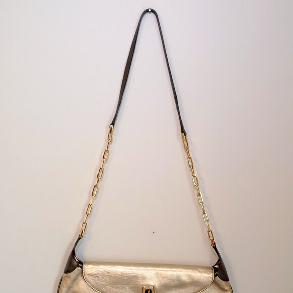Authentic Gucci Gold Handbag - Picture 2 of 13